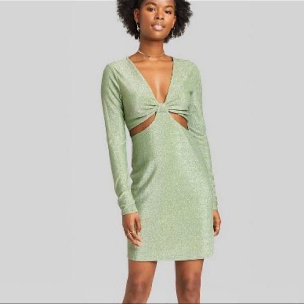 NWT Wild Fable Cut-out Bodycon dress